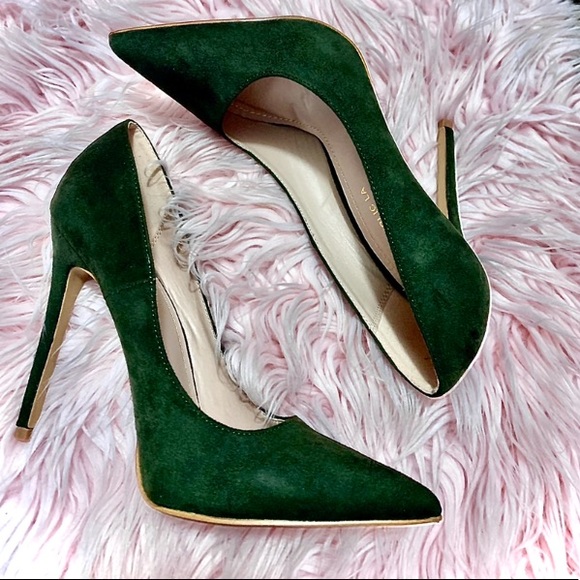 Money green heels Clearance